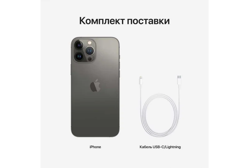 Apple iPhone 13 Pro Max 256GB Graphite купить по низкой цене в Москве